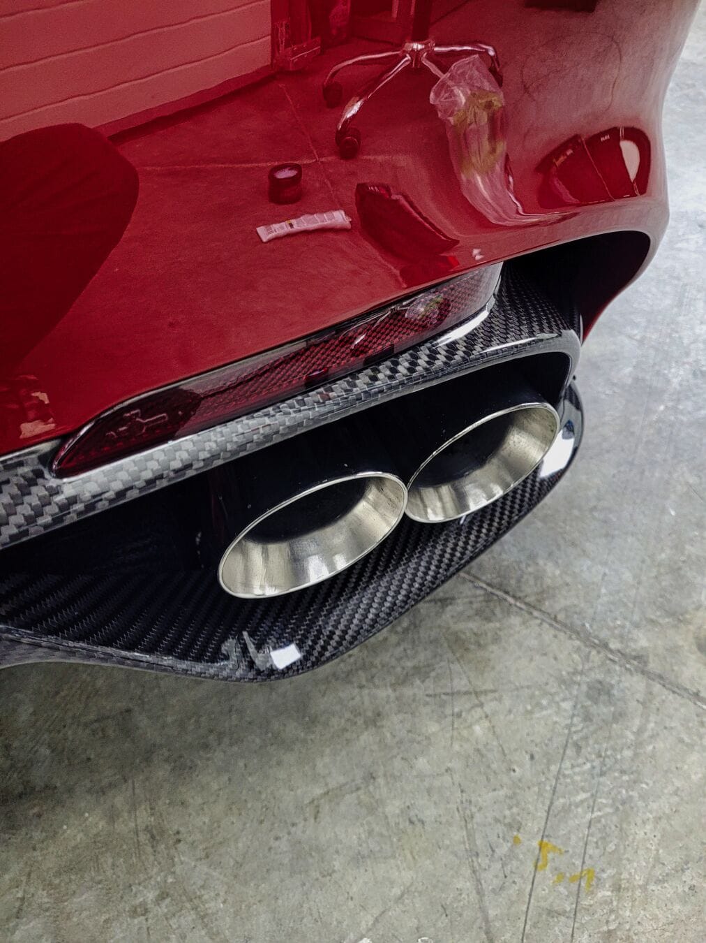 Alfa Romeo Giulia Quadrifoglio autókozmetika
