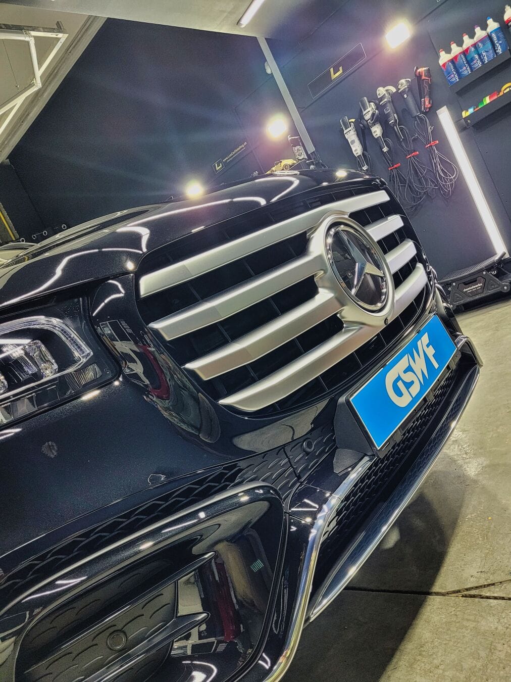 Mercedes GLS 450 autókozmetika LuxCarDetailing Komárom