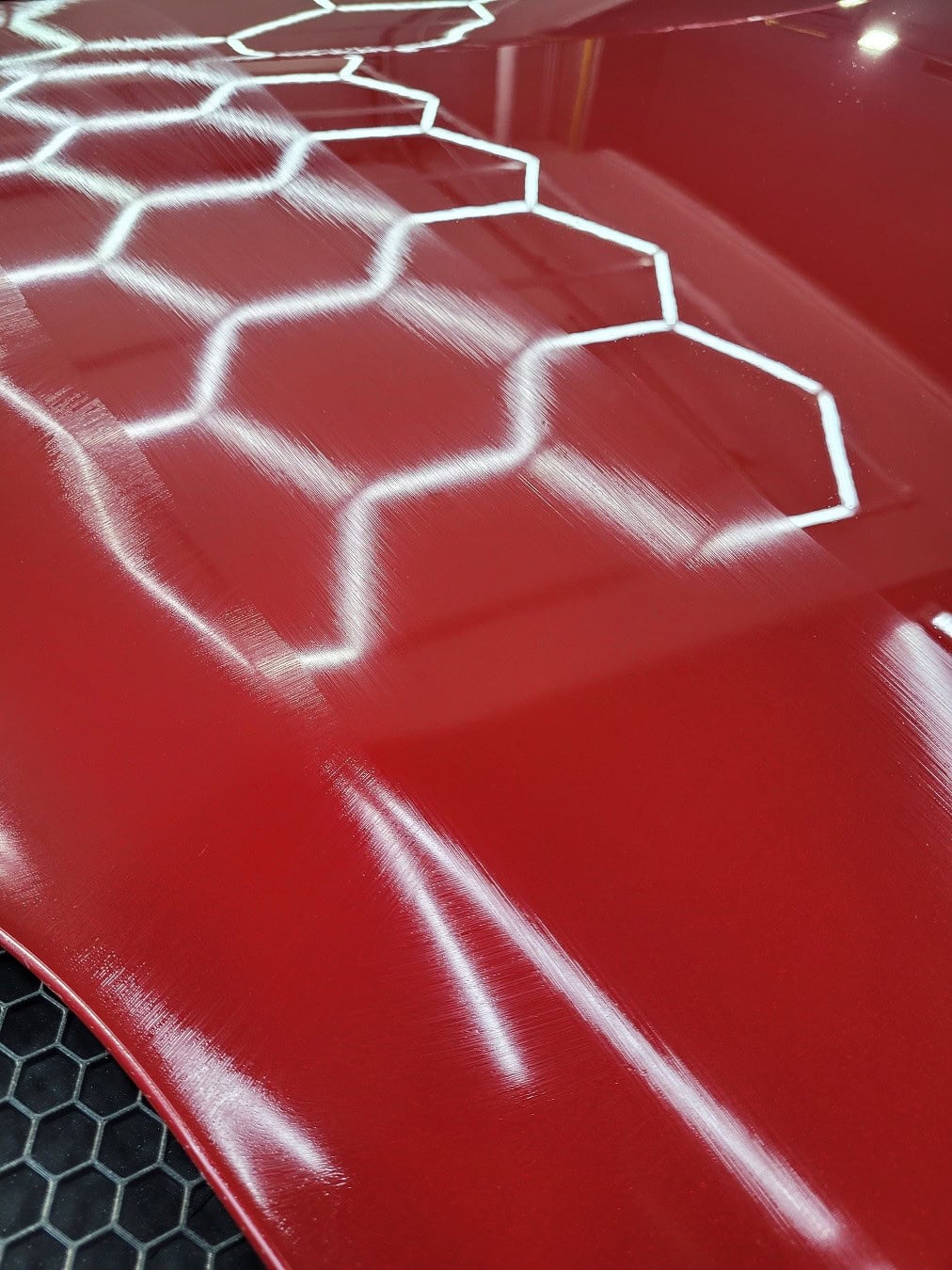 Kerámia felvitele Alfa Romeo Giulia Quadrifoglio fényezésére