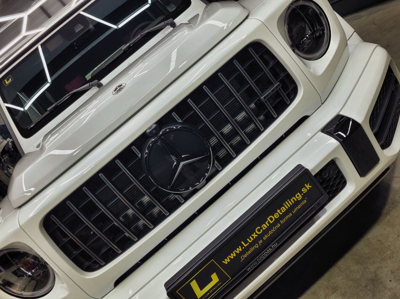Mercedes G63 AMG polírozása Komárom