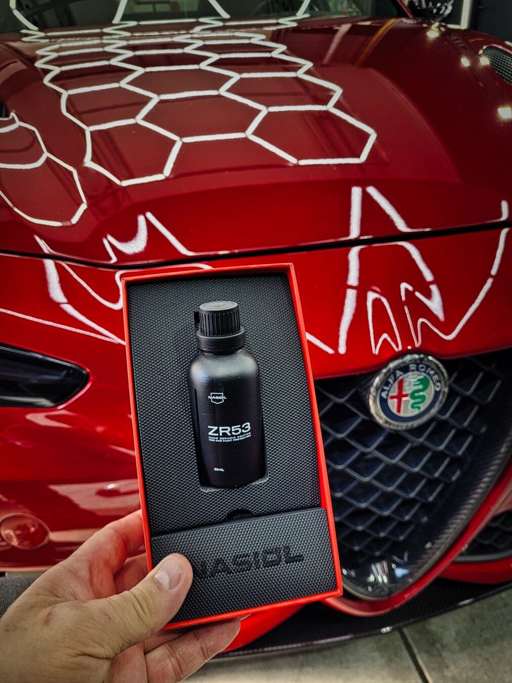 Nasiol ZR53 kerámia védelem Alfa Romeo