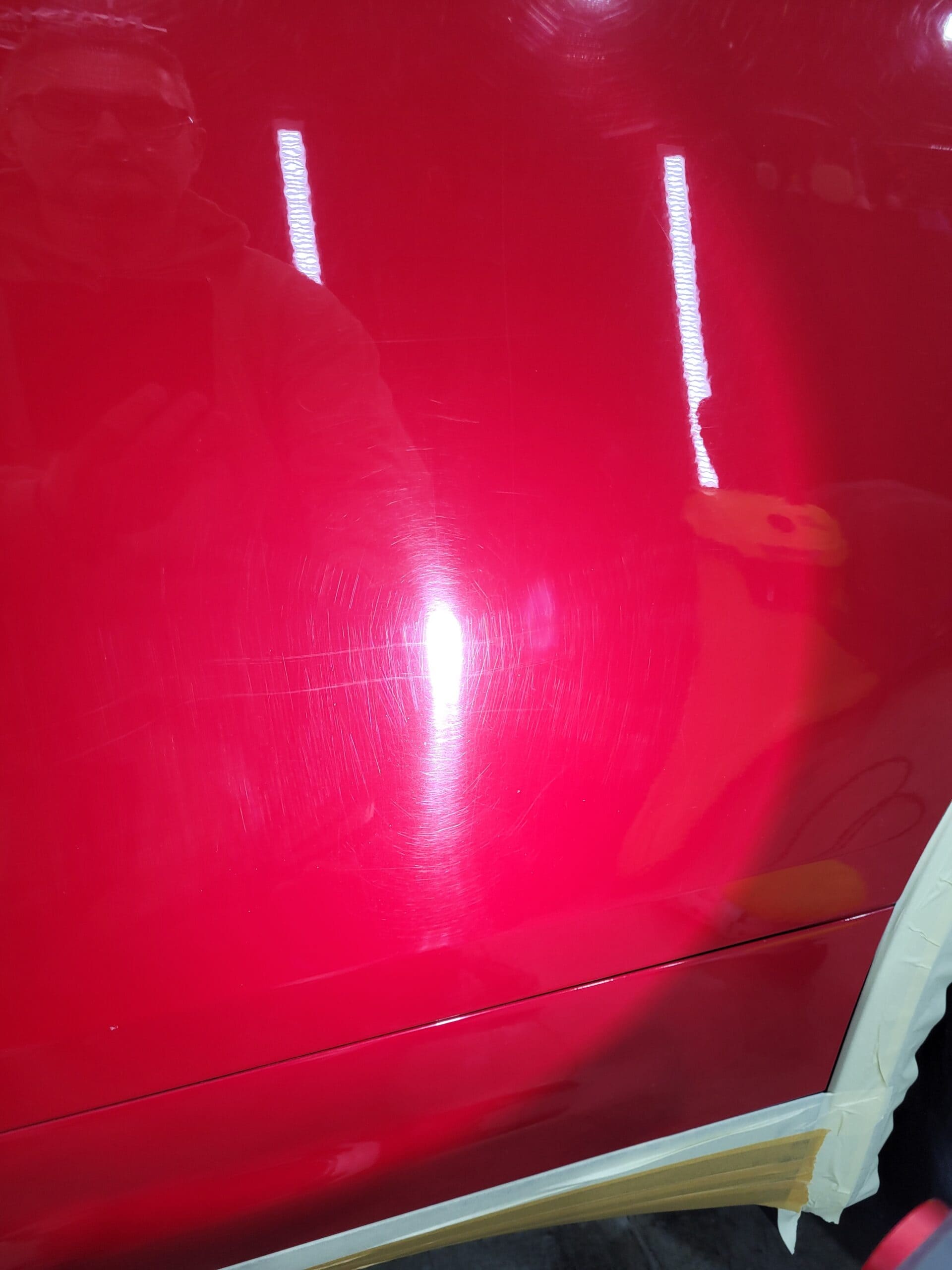 Fényezés polírozás előtt Porsche Cayenne