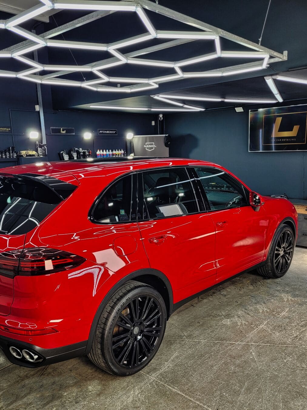 Porsche Cayenne S végeredmény