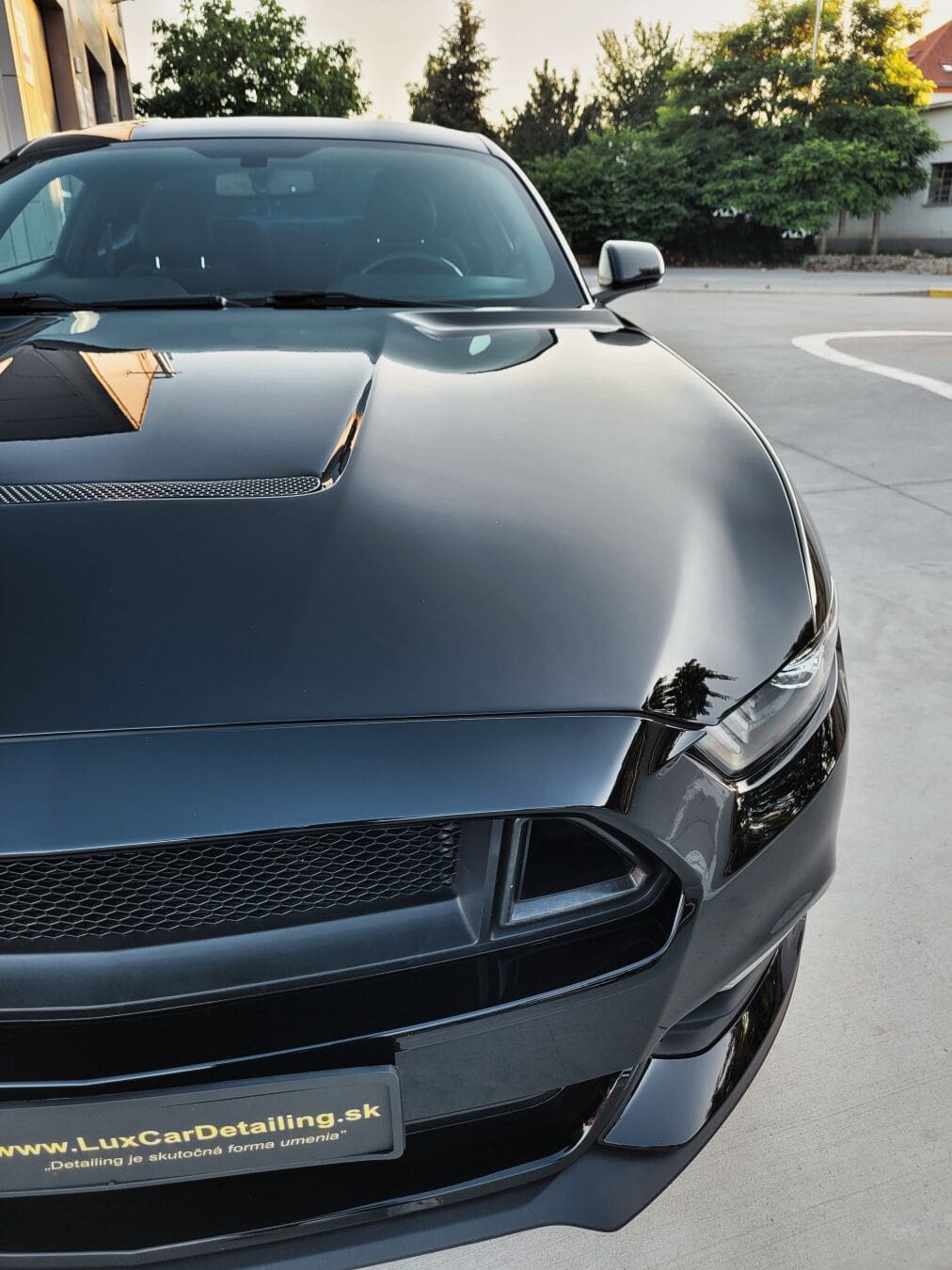 Ford Mustang polírozása