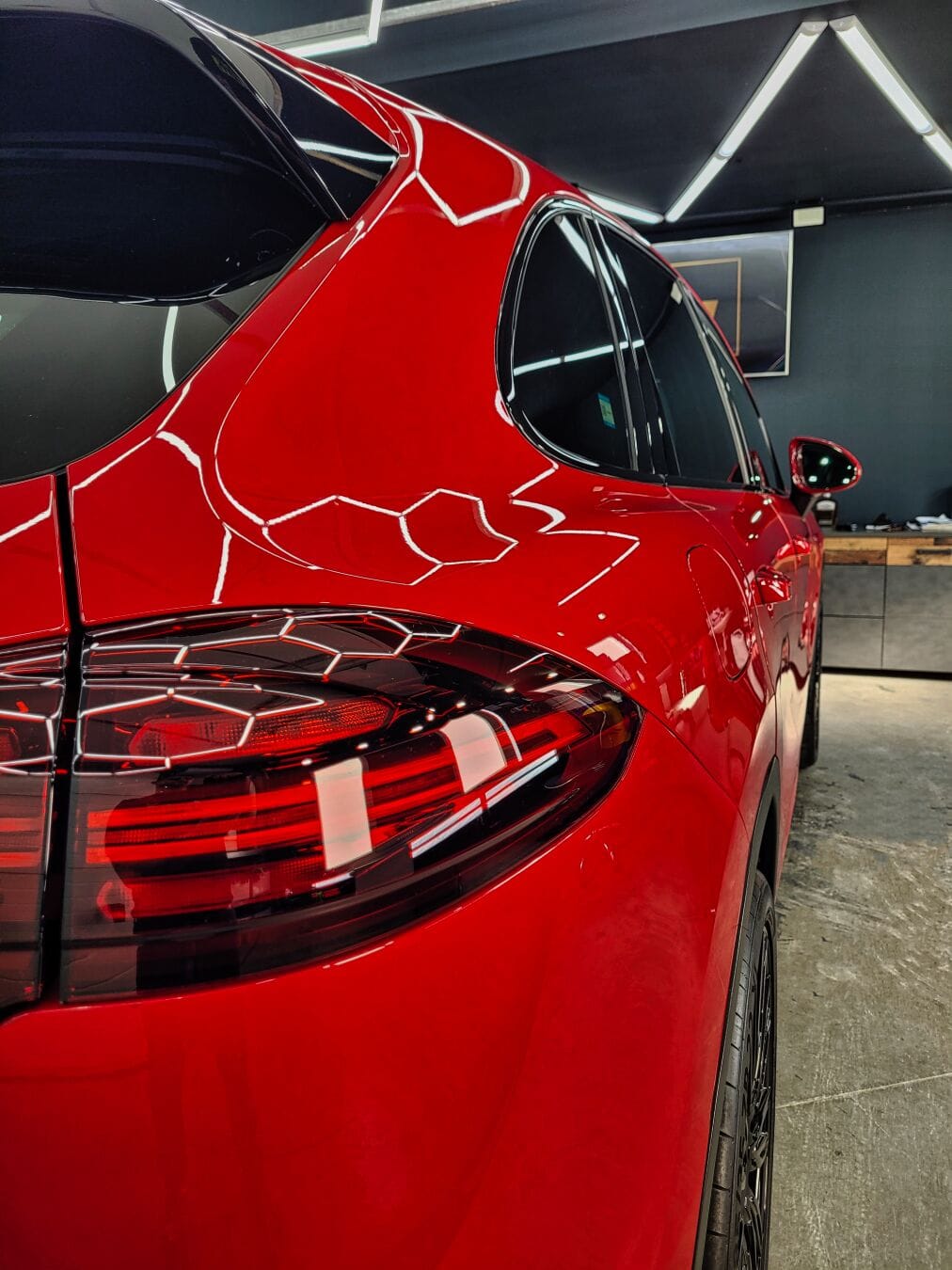 Porsche Cayenne polírozása